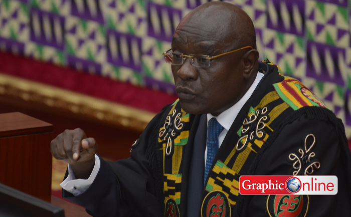 Mr Edward Doe Adjaho - The Speaker of Parliament Mr Edward Doe Adjaho